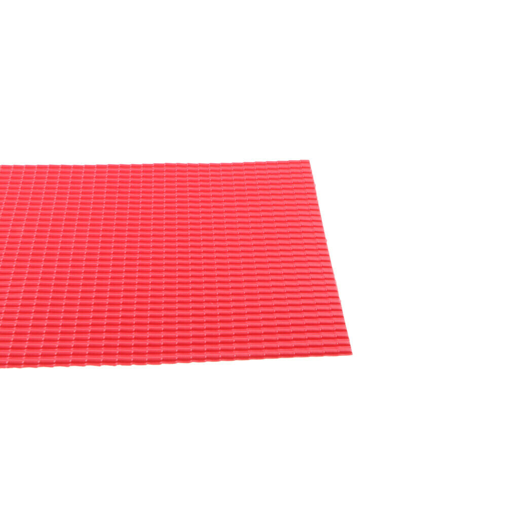 15x 1/25 Construction Tile Sheet Plastic Material Railway Layout DIY 30x20cm