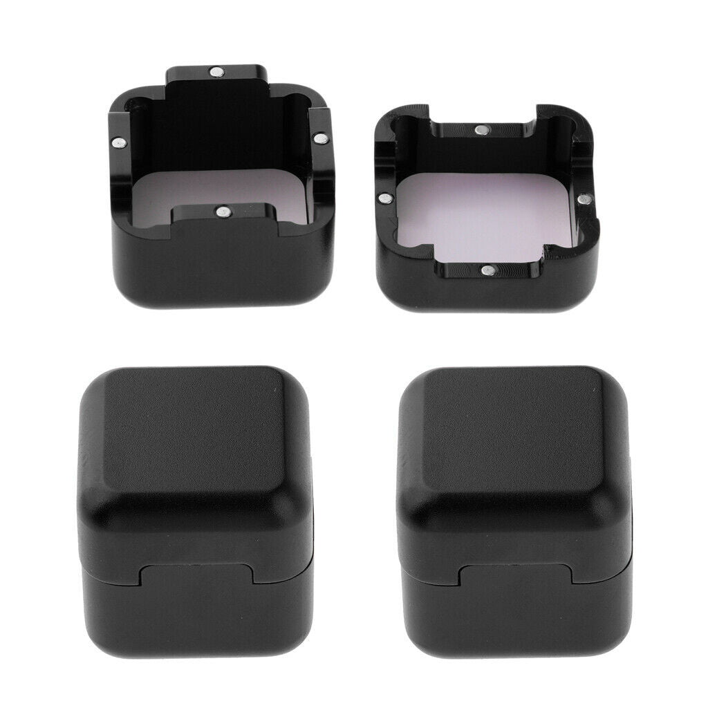 3x  Snooker Pool Billiards Cue Chalk Holder Case Cover Accessory Black