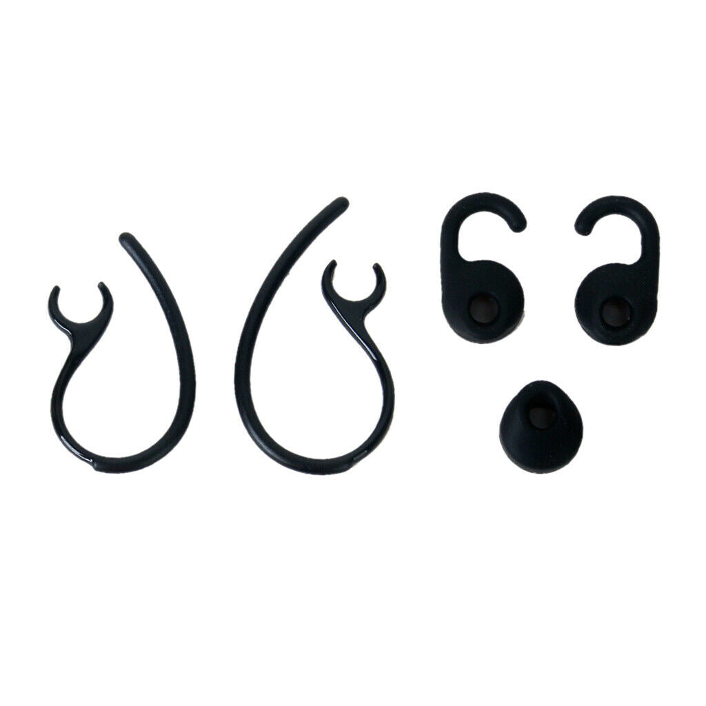 Gel Earbuds Covers Anti-Slip Ear Tips Ear Hook Loop Silicone for