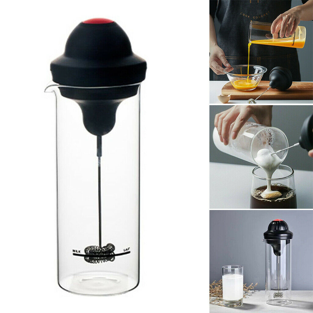 400ml Milk Frother Cup Foamer Coffee Mixing Cup for Coffee Frappe Kitchen Gadget