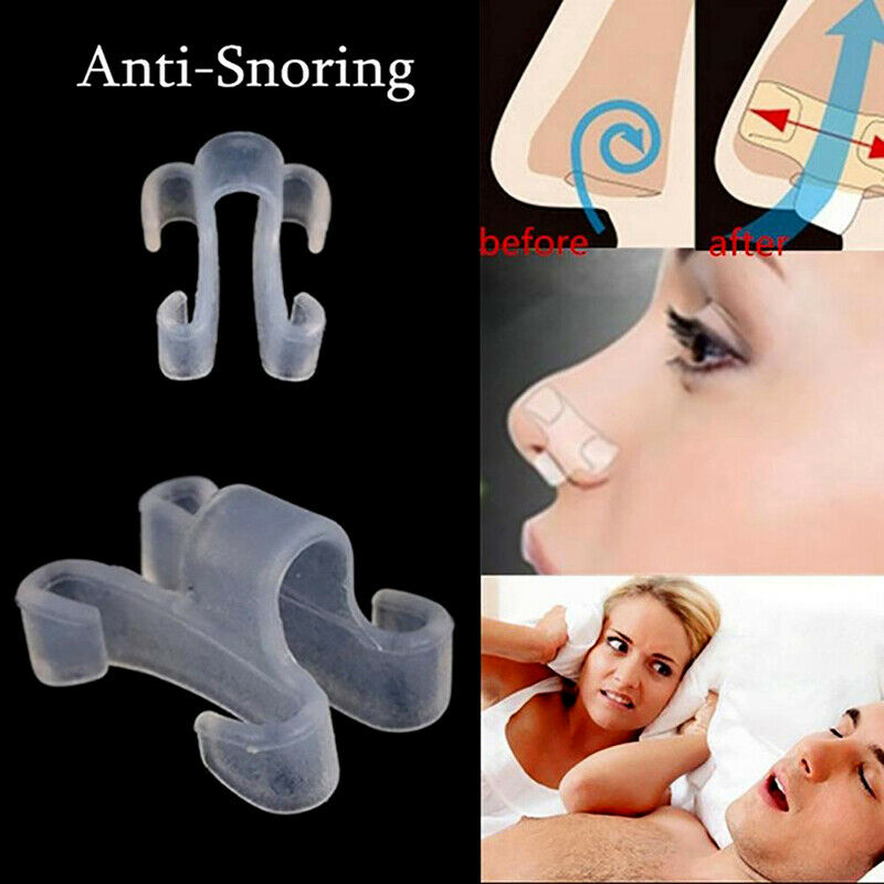 2pcs Sleeping Aid Healthy Care Anti-Snoring Device Snore stop Anti-Snoring.Apnea