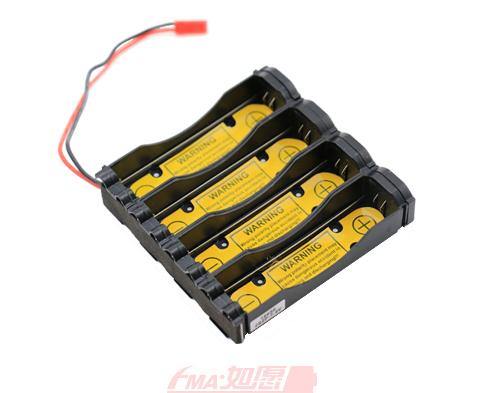 Protected Holder Case for 2S2P 7.4V 4x18650 Li-ion Battery Charge or Discharge