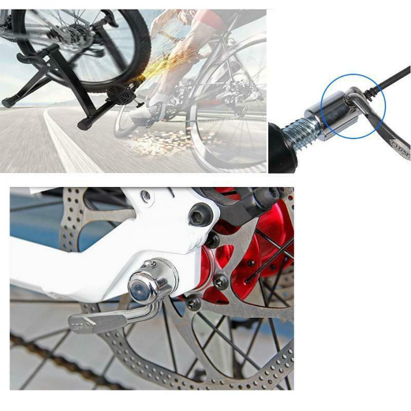 2 Pieces Steel Indoor Bike Skewers Trainers Quick Release Cycling Hub Lever