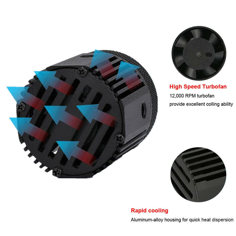 2 Motorcycle LED Spot Light Hi/lo Headlight Driving Fog Lamp Waterproof Jeep SUV