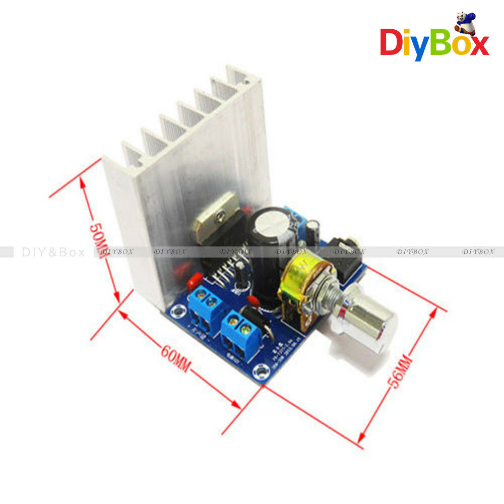 TDA7377 DC12V Digital Audio Amplifier Dual-Channel 35W+35W 2.0 Amplifier Board