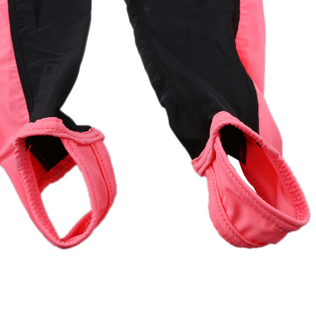 Kids Full Body Swimwear Long Sleeve Swimming Diving Wetsuit Girl S Pink
