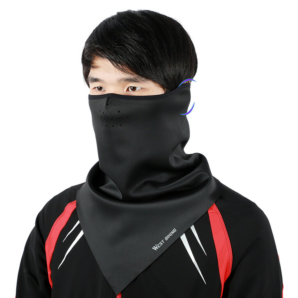 High Elastic Face Scarf Neck Gaiter Triangle Headband for Men/Women Hiking