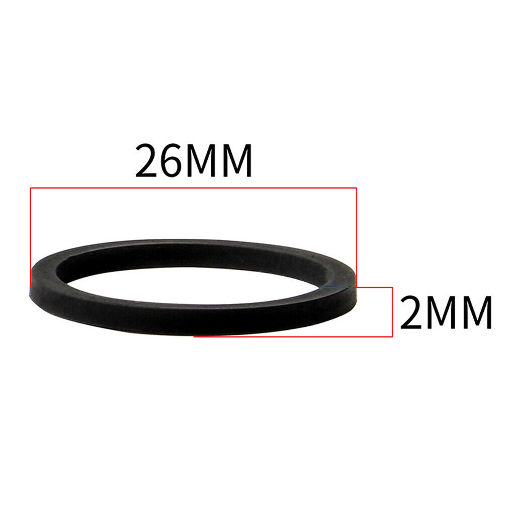 2 Pieces Wear-resisting and Durable O-Ring Piston Sealling Rings Washer Gasket