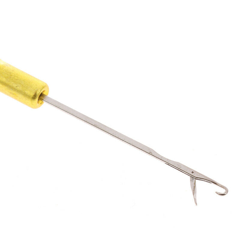 1Pcs Bamboo Crochet Handle Hook Needle Dread Tool Braiding Hair DIY Makin.l8