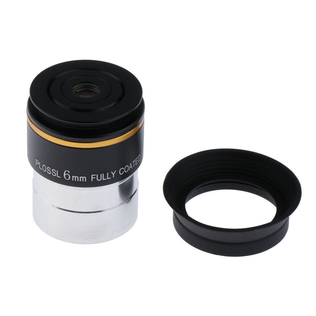 3Pc 1.25" Plossl PL Eyepiece Fully HD Coated Lens for Astronomical Telescope