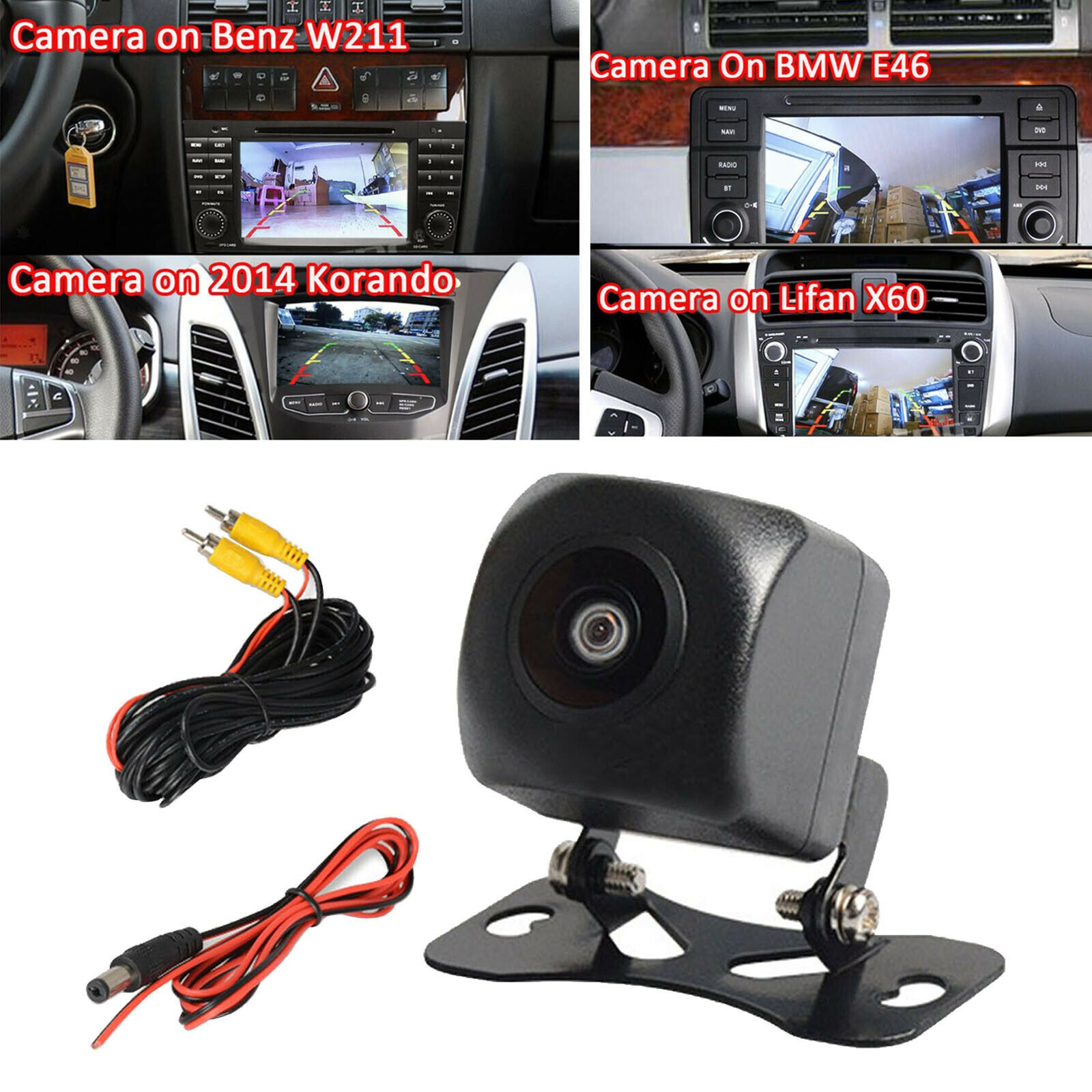 Car Rear View Backup Camera Auto Kit for Car Truck Van Camper Spare Parts