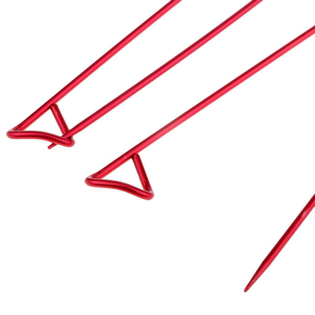 12x Locking Stitch Holder Knitting Needle Safety Clip Pins for Yarn Kilts
