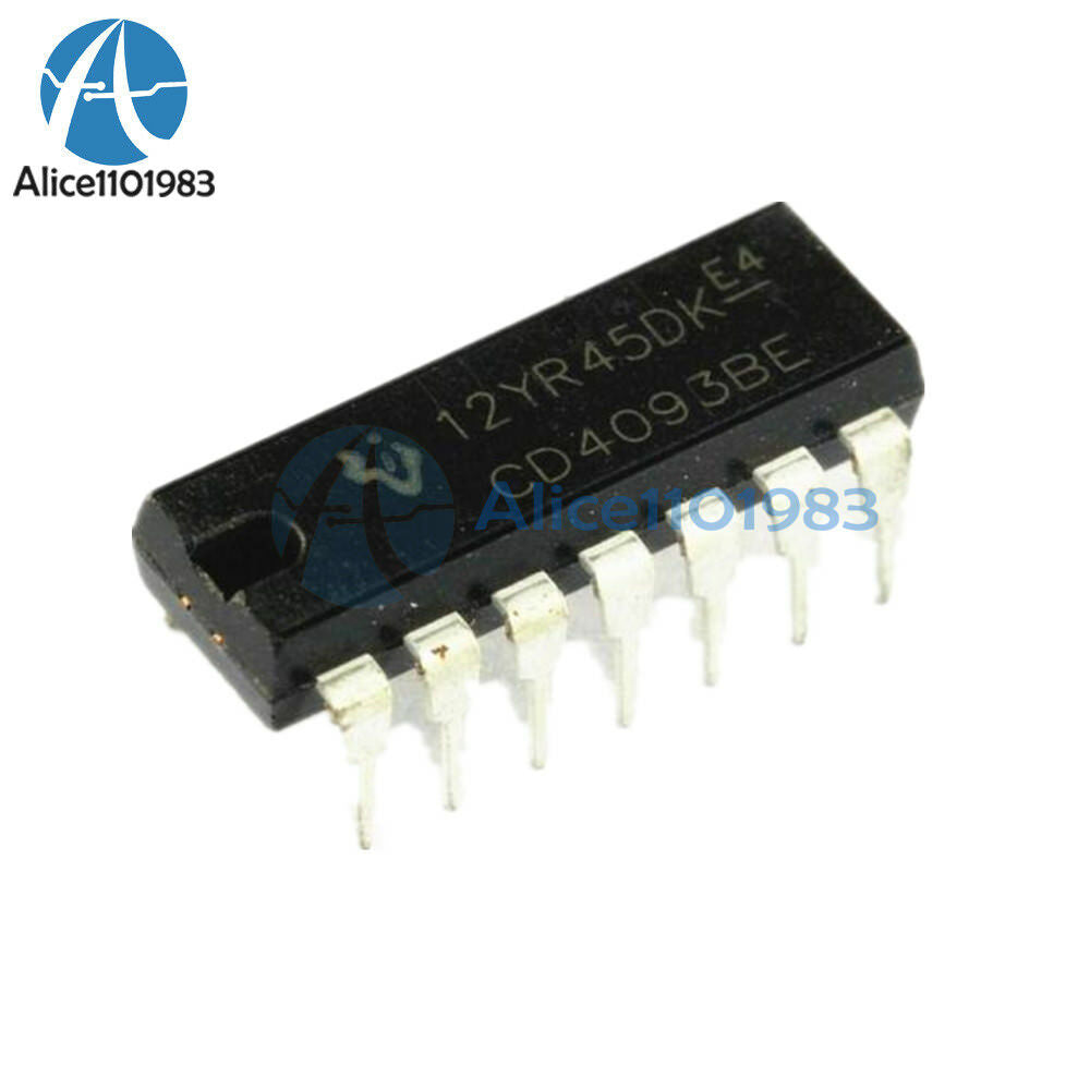 20PCS CD4093BE CD4093 4093 DIP-14 DIP14 TI CHIP IC New