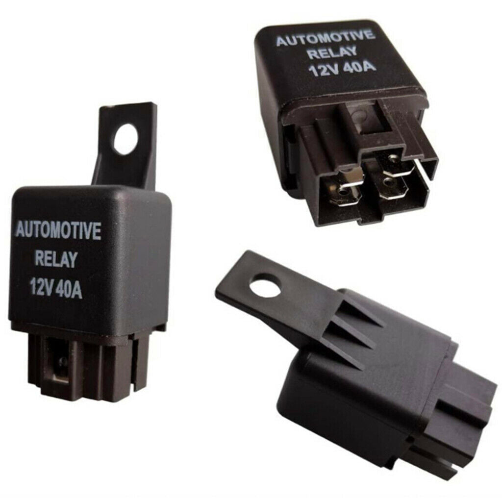 2 Pack Car Relay Harness Sockets Color-Labeled Wires Automotive Moto Boat