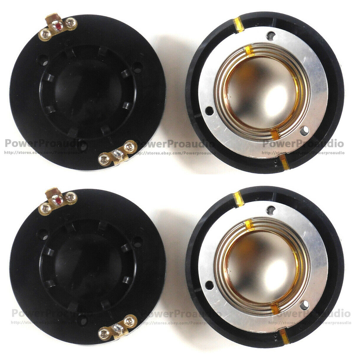 4x Diaphragm For Behringer Eurolive B215, B212, B210, B115D,PAudio PAD-DE34 ccaw