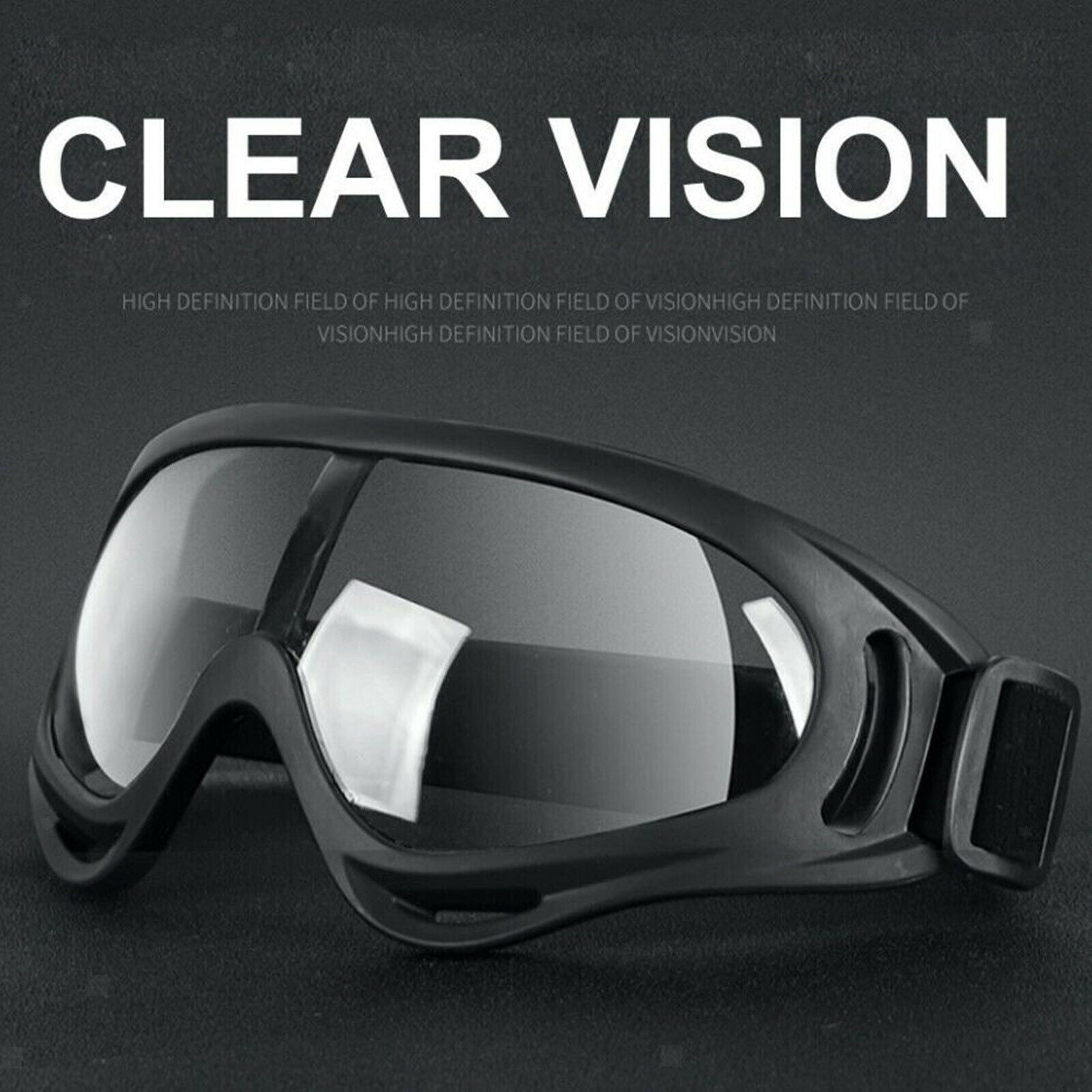 Sport Anti Splash Safety Goggles Anti Mist Anti Fog Lens Protective Eyewear