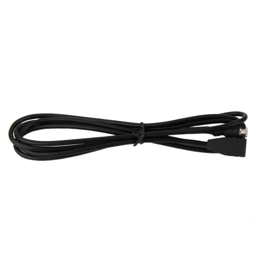 3.5mm Female Jack Car Aux-in Adapter Cable FOR BMW BM54 E39 E53 X5 E46 Black