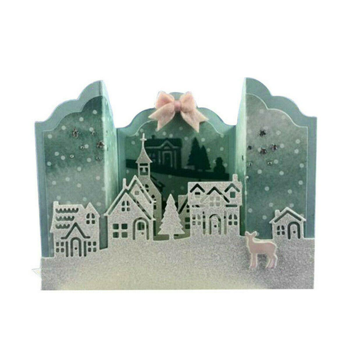 Village House Metal Cutting Dies Craft Scrapbooking Card Making Embossing DIY