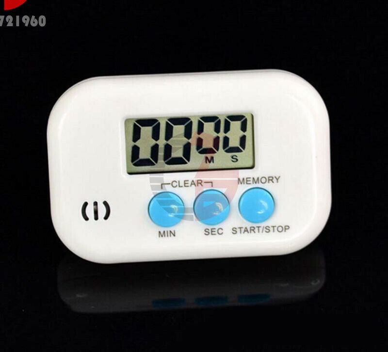 Magnetic Electronic Clock Timer Kitchen Up Count Cooking Digital LCD Down Alarm