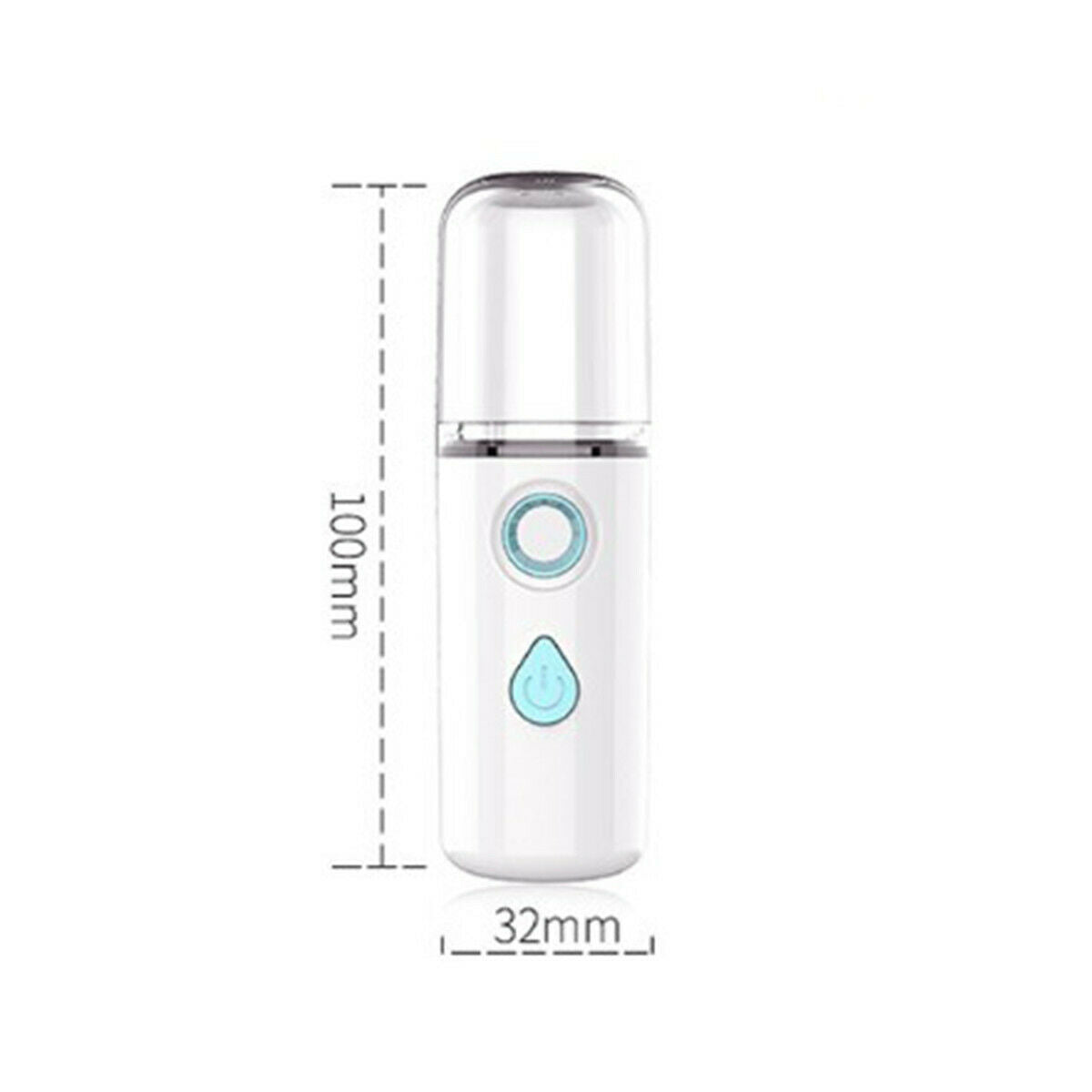 3X 30ml Portable USB Nano Face Mist Spray Facial Sprayer Moisturizing Humidifier