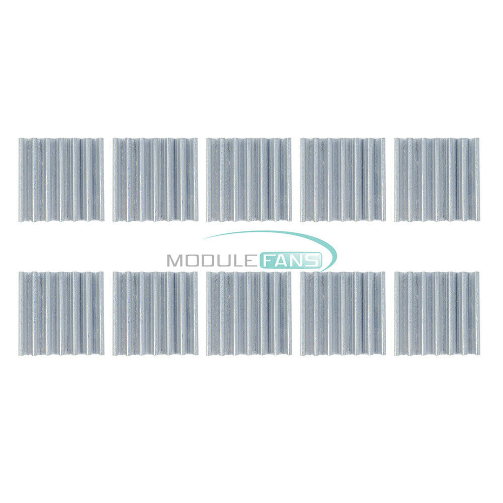 10PCS 14x14x6mm DIY LED Power Memory Chip IC High Quality Aluminum Heat Sink