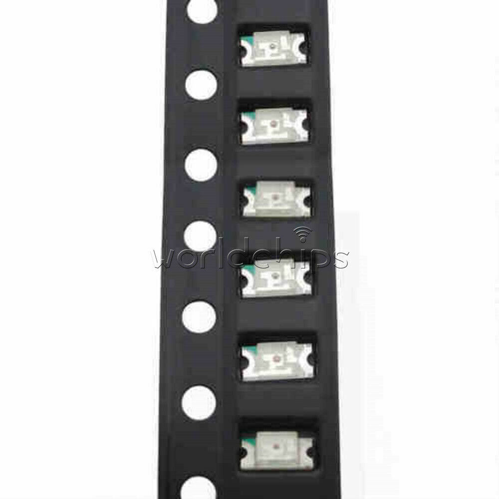 100PCS Lot Blue super bright 1206 SMD Led Light Bulbs Lamp Car SMT Brightness