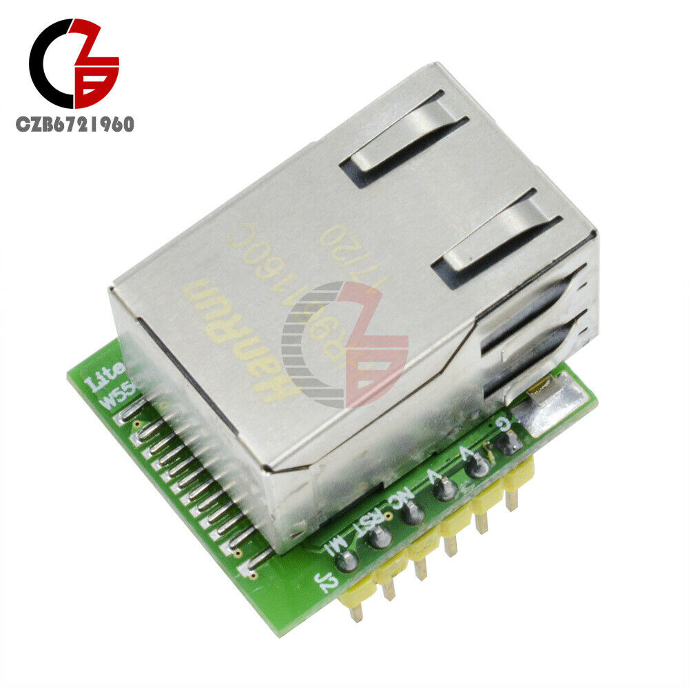 1*USR-ES1 80MHz ENC28J60 W5500 Chip SPI to LAN/ Ethernet Converter TCP/IP Module