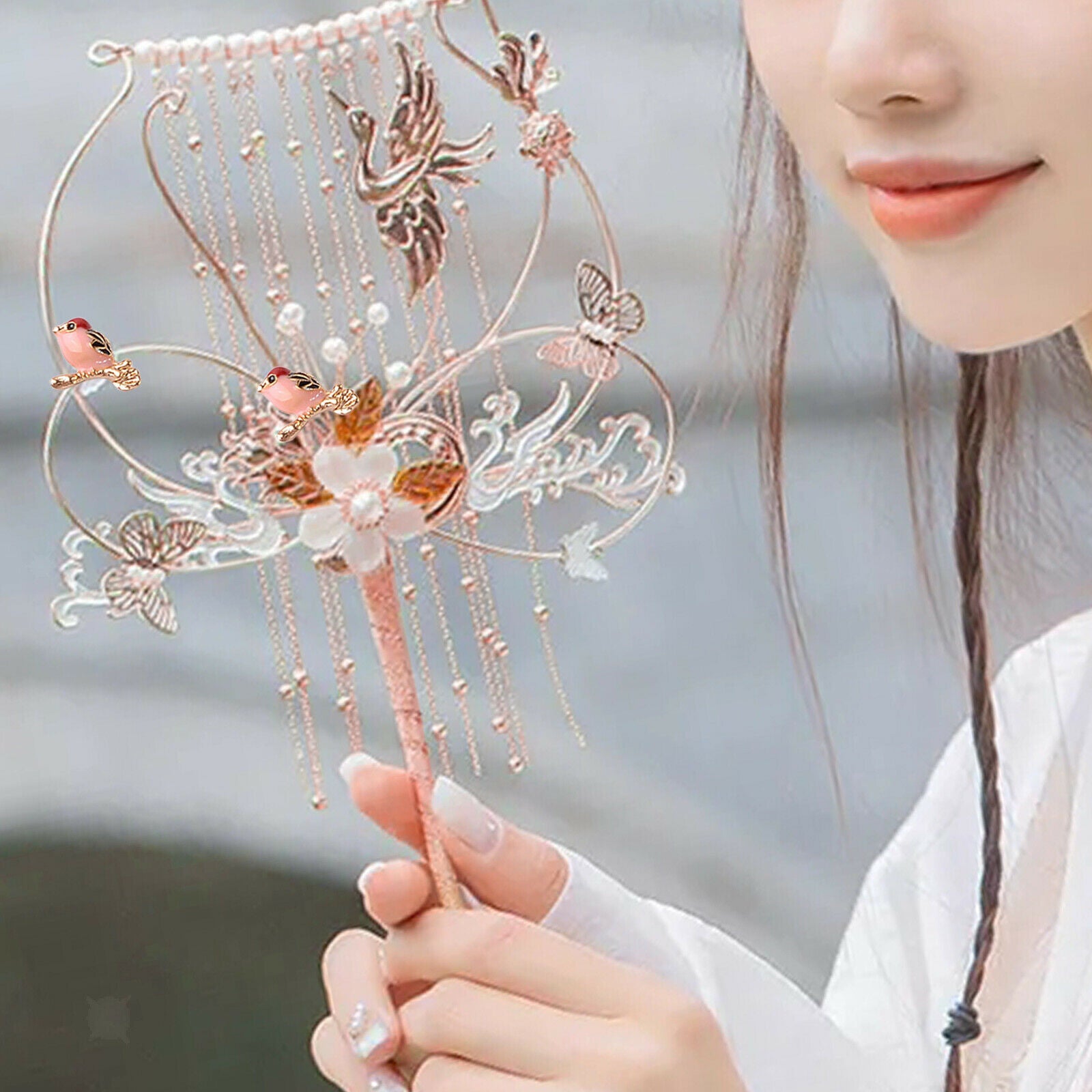 20Pcs Metal Enamel Bird Flatback Embellishments Bulk DIY Headwear Decor