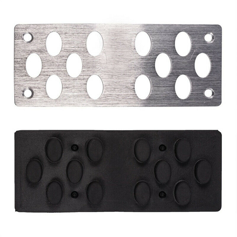 Universal 3PCS Manual Gear Pedals Pads Car Gas Brake Metal Pedal Non-Slip Cover