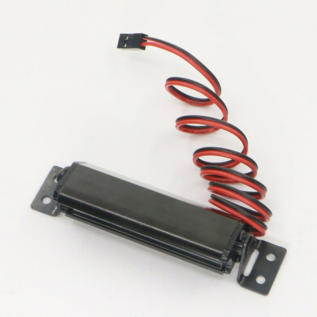 RC Car Lights Bar, 54mm 12 LED Lamp Modes RC Roof Lamp for SCX10 TRX4 D90 90048