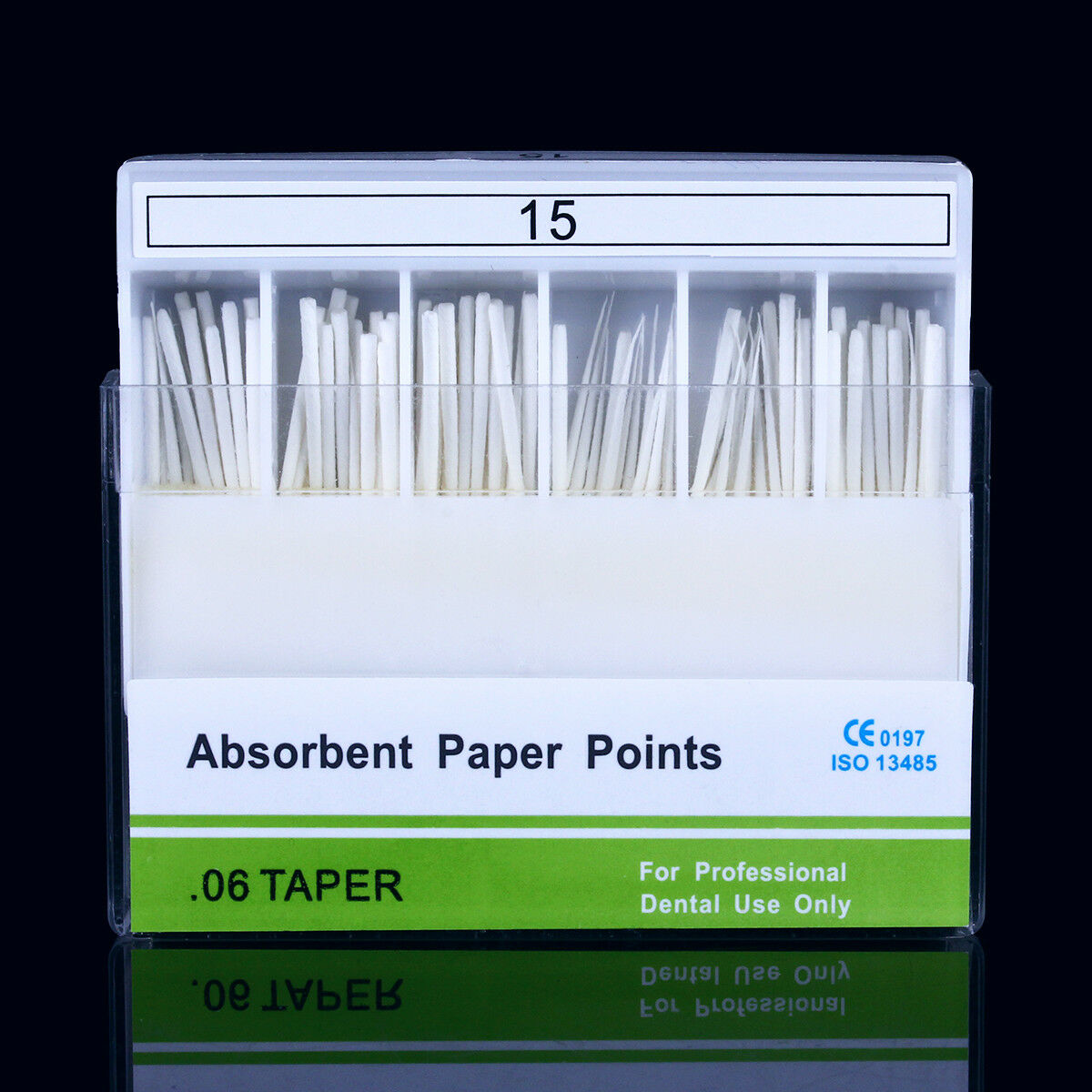 10Boxes Dental Absorbent Paper Points Root Canal Endodontic 15# Taper 0.06 New