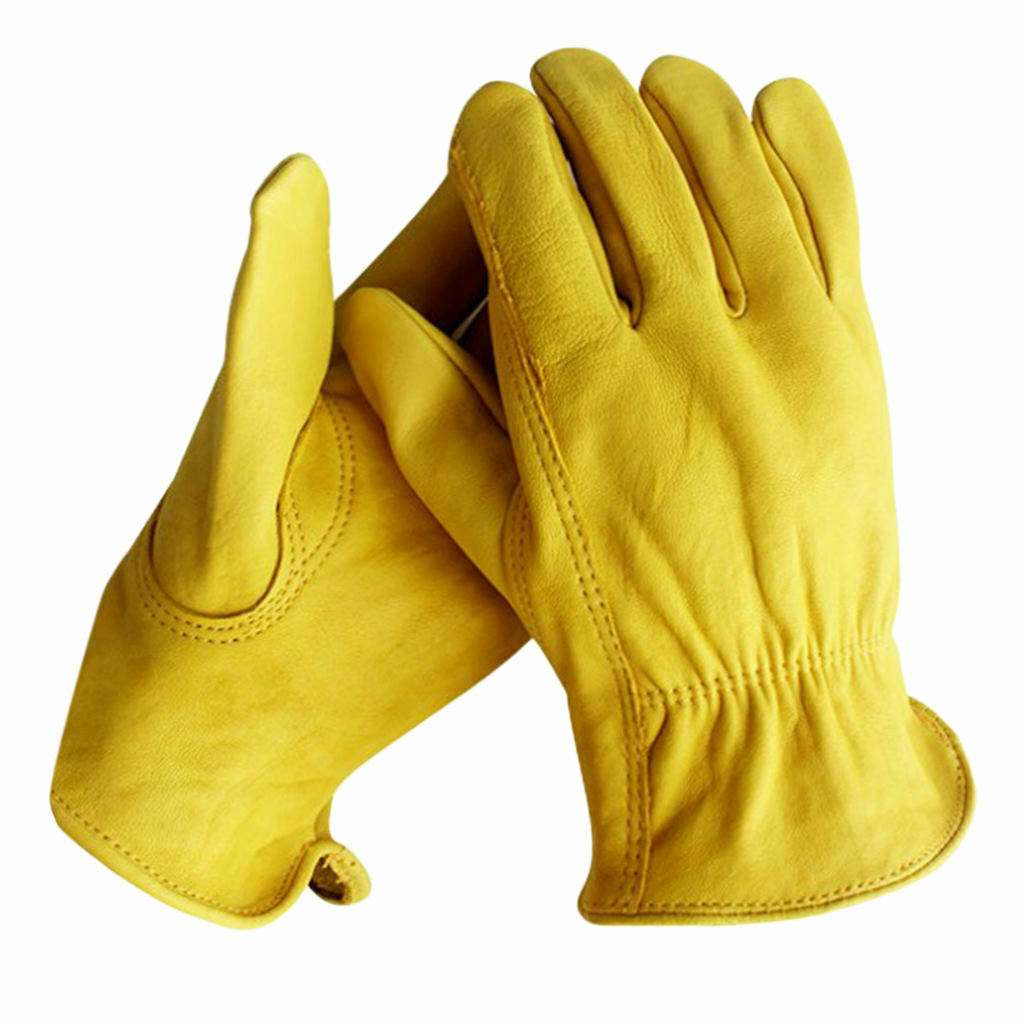 Industrial Safety Gloves Sheepskin Driver Work Gloves Construction Gloves XL