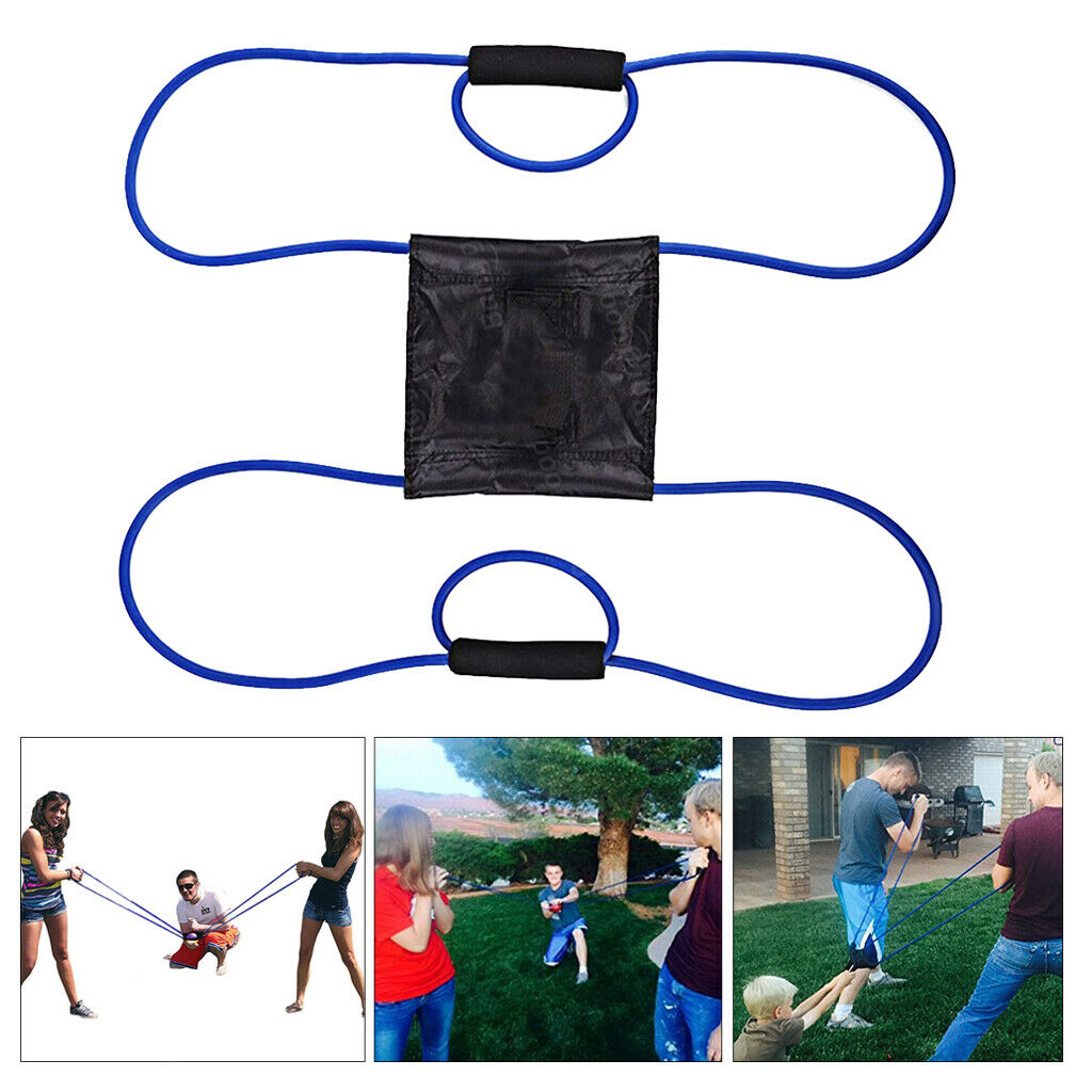 Water Balloon Launcher Catapult Slingshot Trebuchet Outdoor Game Blue 1.5m