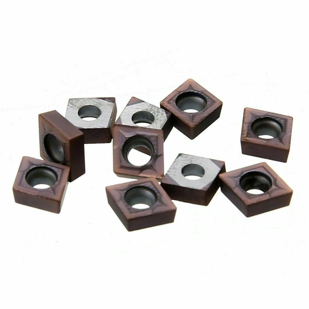 Set Of 7 8 10 12mm SCLCR06 Turning Tool Lathe Boring Bar+10x CCMT0602 Inserts