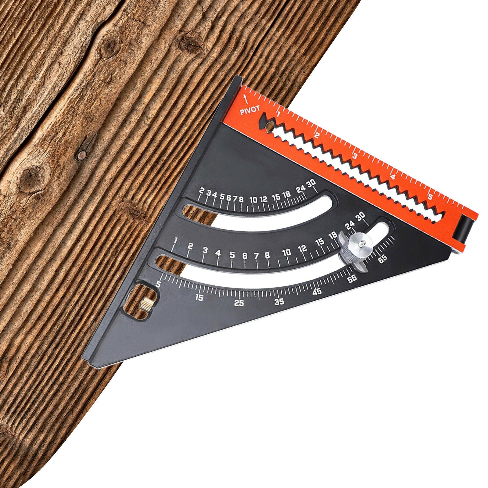 12'' Triangle Ruler 90 Degree Square Drafting Angle Protractor Woodwork