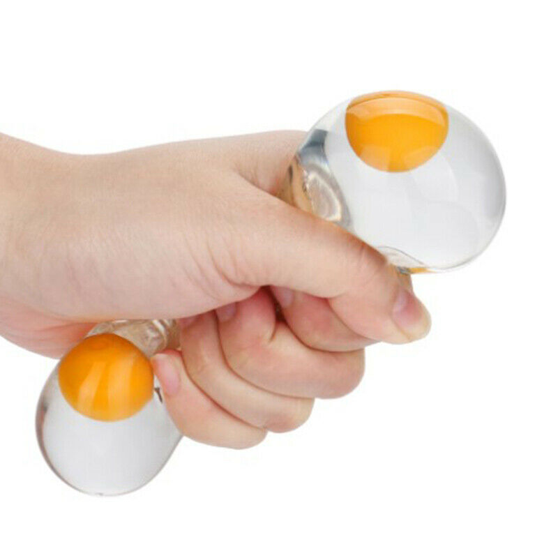 1pc Egg Splat Ball Toys Stress Relief Eggs Yolk Ball Children Stress Reli.l8