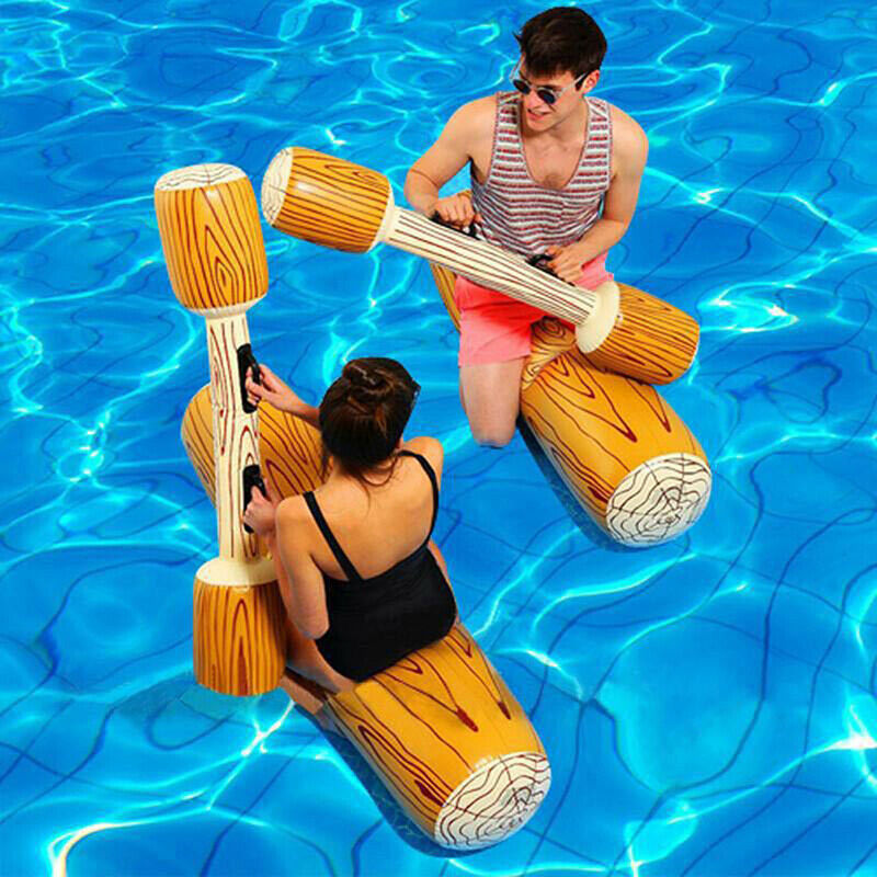 Inflatable Joust Swimming Ring Pool Float Game Toys Water Sports Playth JYDFAU