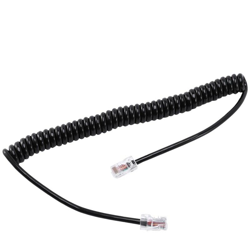 8pin Microphone Cable Cord for Icom Mobile Radio Speaker Mic HM-98 HM-133 HM-1G5