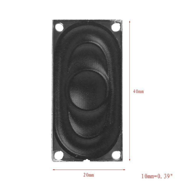 1 Pair Mini Audio Speakers 2040 8Ohm 2W For Notebook Computer Speaker Portable