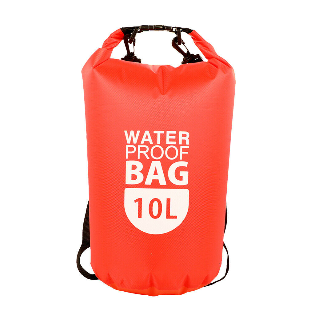10L Waterproof Dry Bag Sack Pack for Rafting Canoeing Diving Swim Red