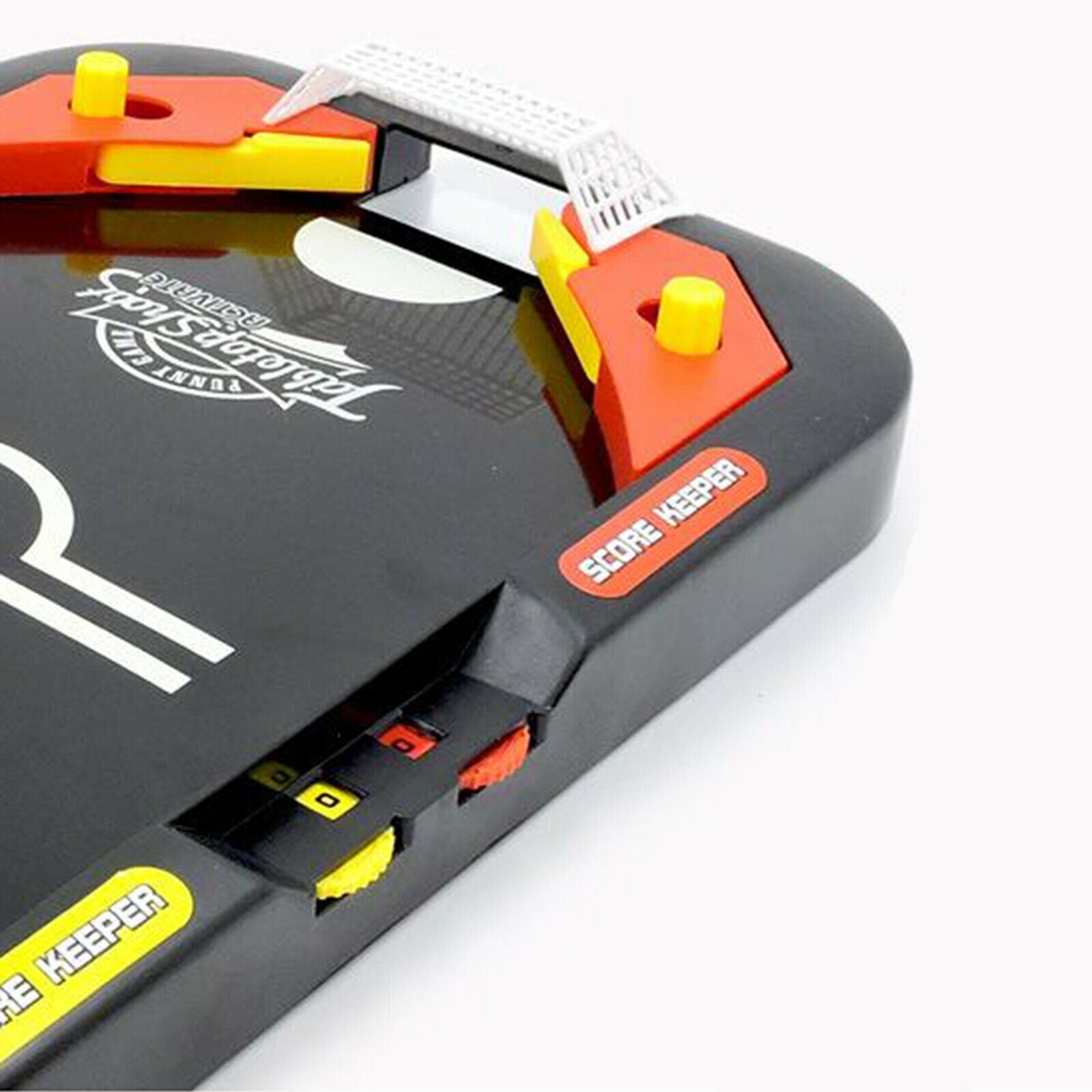 Plastic Ice Hockey Game with 2 Pucks and Pushers Party Interaction Portable