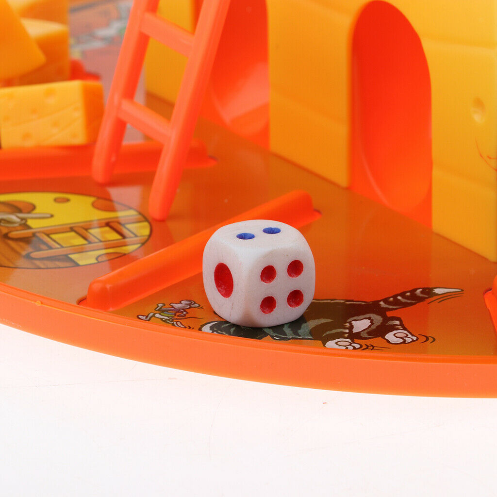 Cat and Mouse Eat Cheese Table Game Entertainment Parent-Child Interaction
