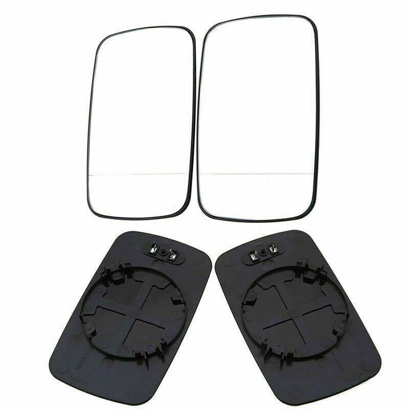 1 Pair Side Mirror Glass Heated Fits BMW E39 E46 323i 330xi 325i 525i 1998-2006
