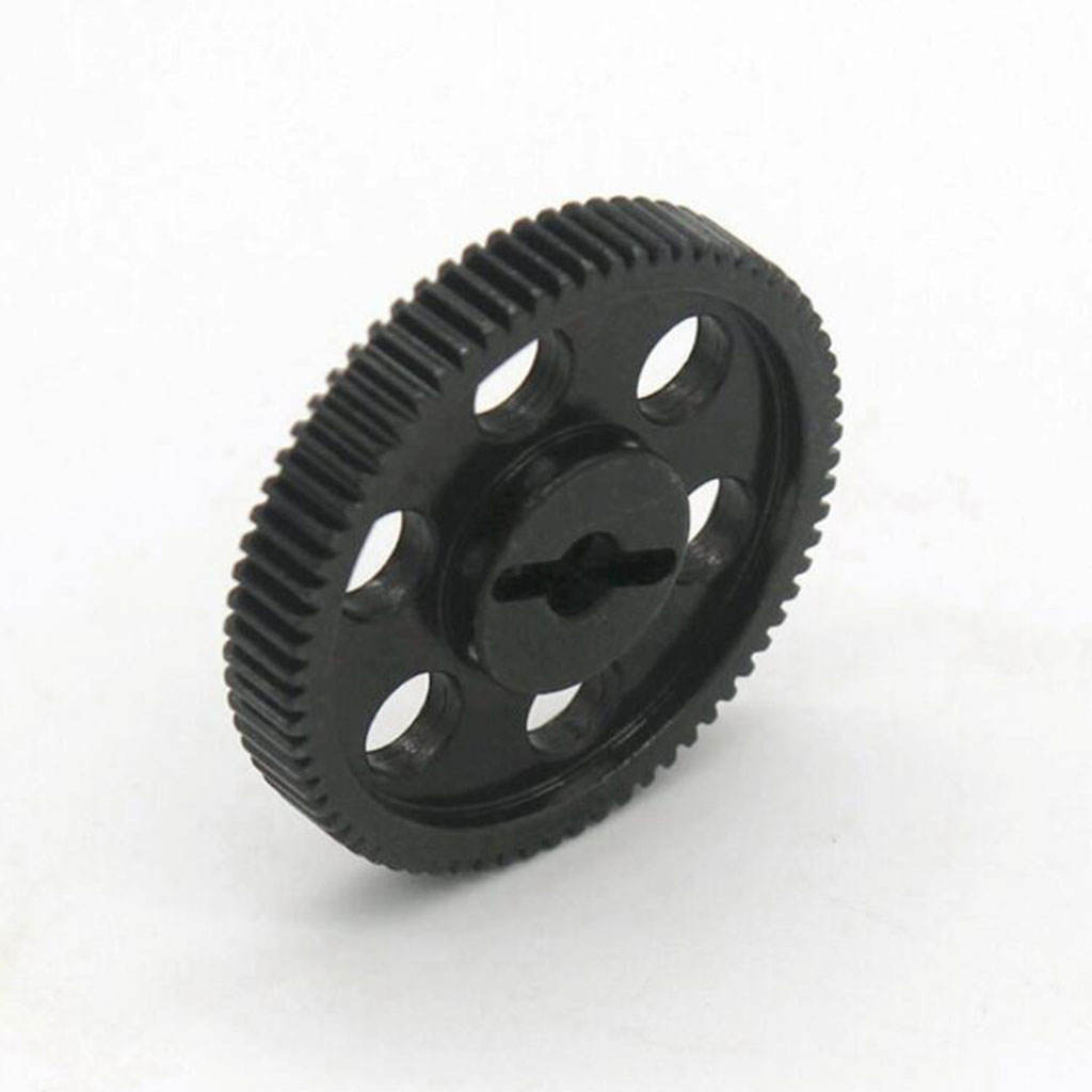 Black steel reduction gear 70T accessories for LC Racing Ptg-2 1/10