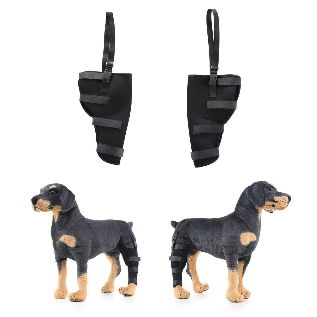 2 Pack Pet Auxiliary Belt  Dog Protective Joints Protector For Dog Puppy