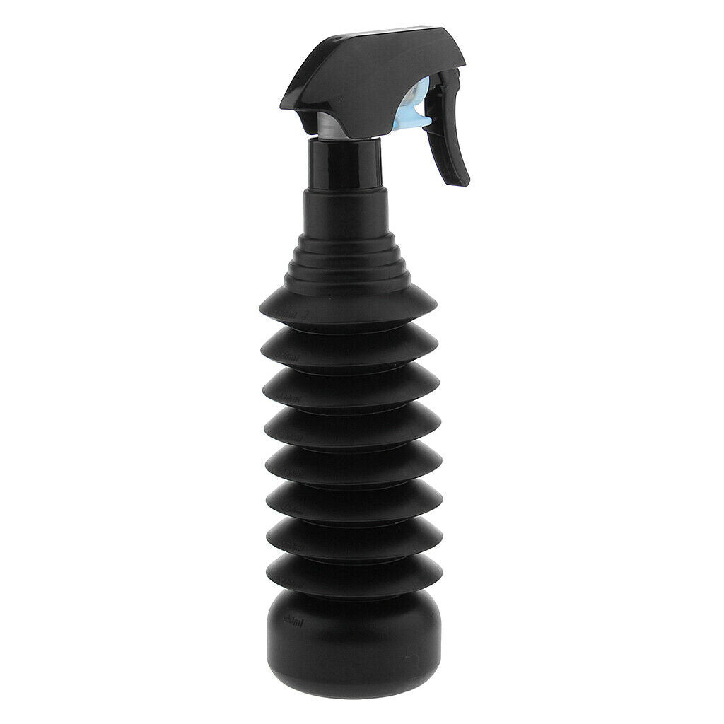 410ml Foldable Flexible Hair Salon Hairdressing   Spray Bottle Black