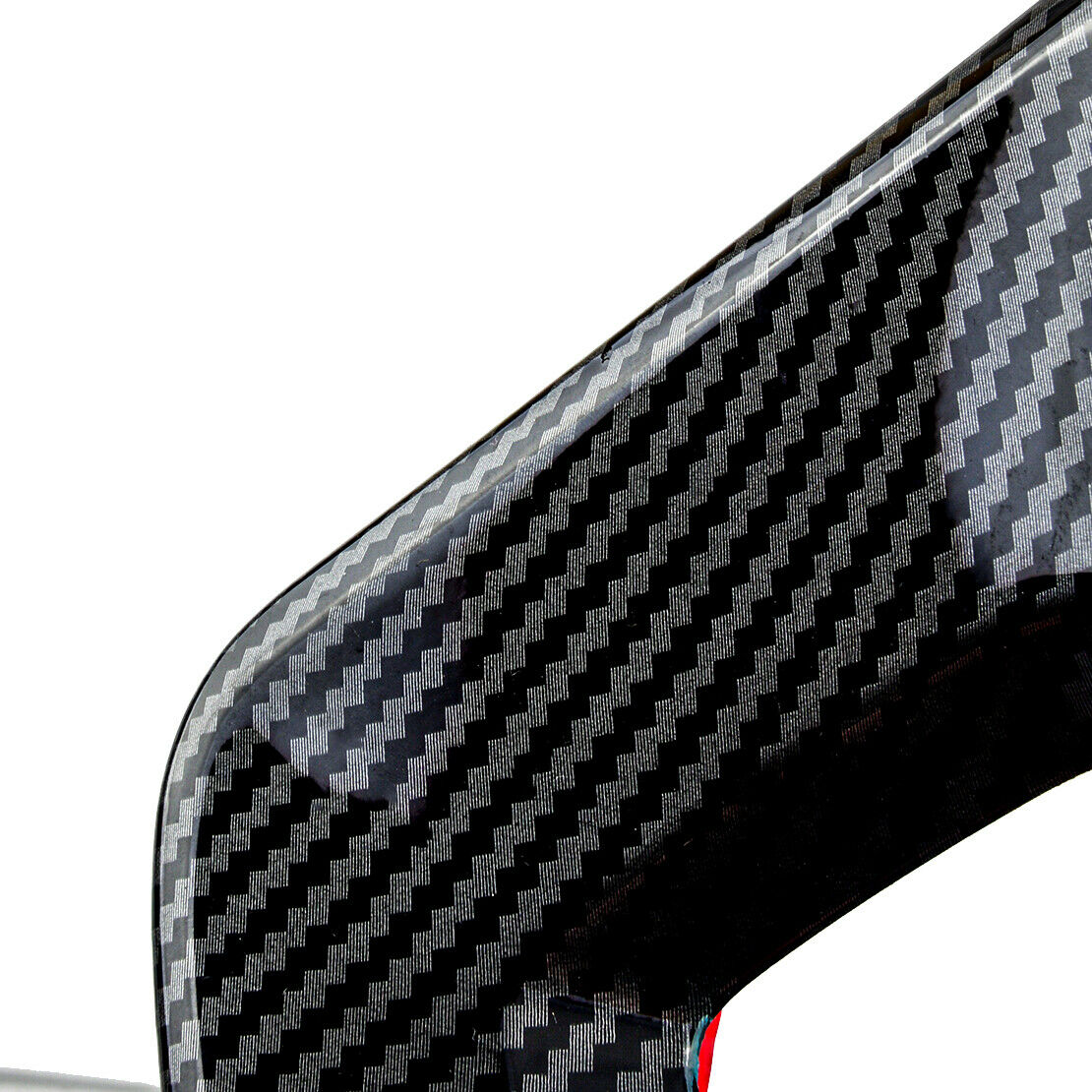 Carbon Fiber Look Inner Steering Wheel Decor Cover Trim Fit For Kia Optima K5
