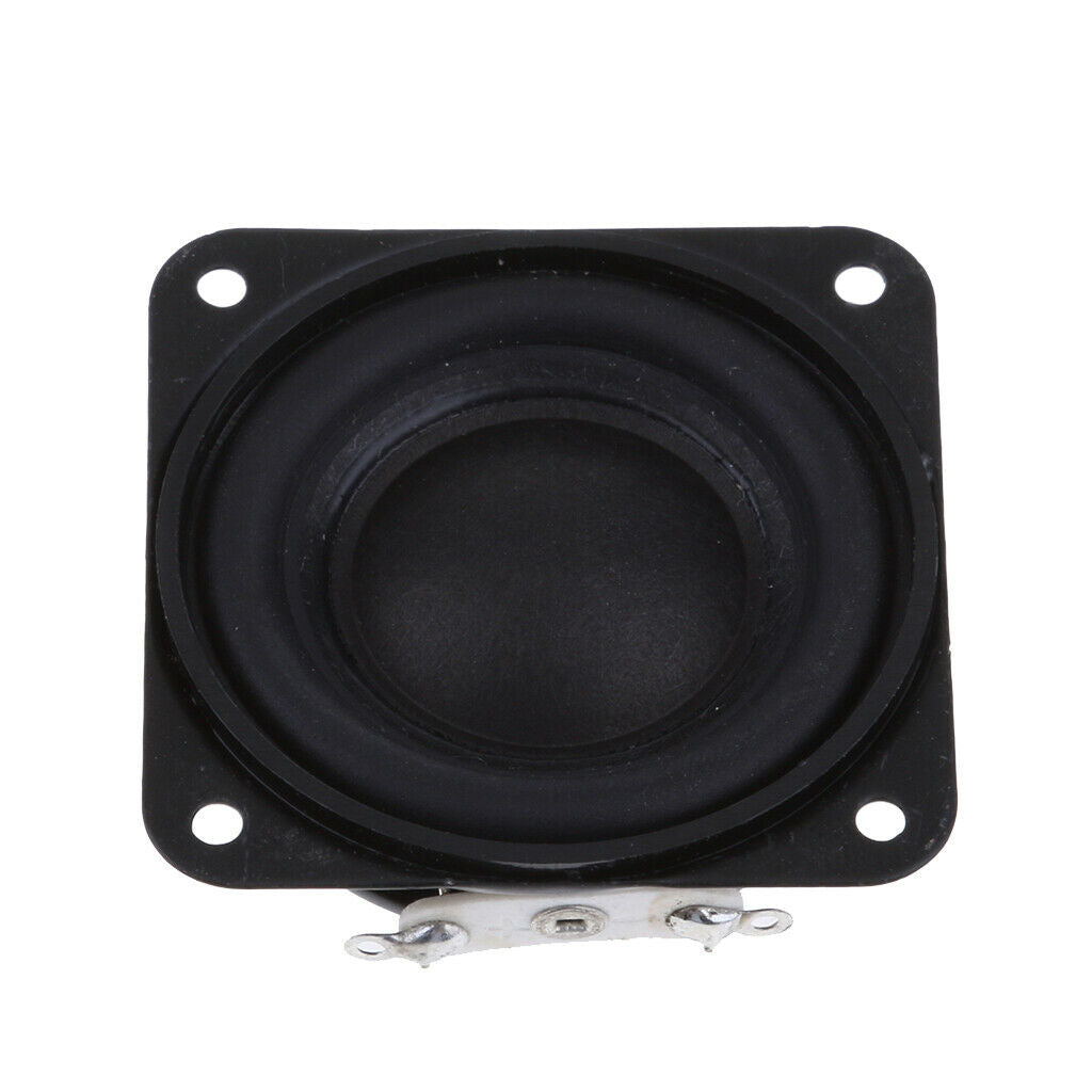 2x 40mm 4Ohm 3W Full Range Audio Speaker Round Loudspeaker 16 Coil