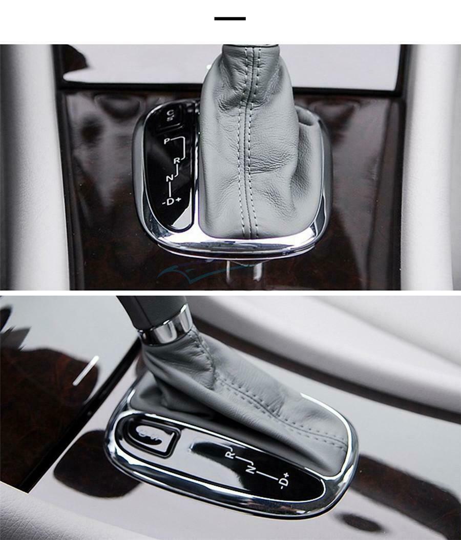 1PC Car Center Shifter Decorative Cover Bezel For Mercedes W203 W209 C CLK Class