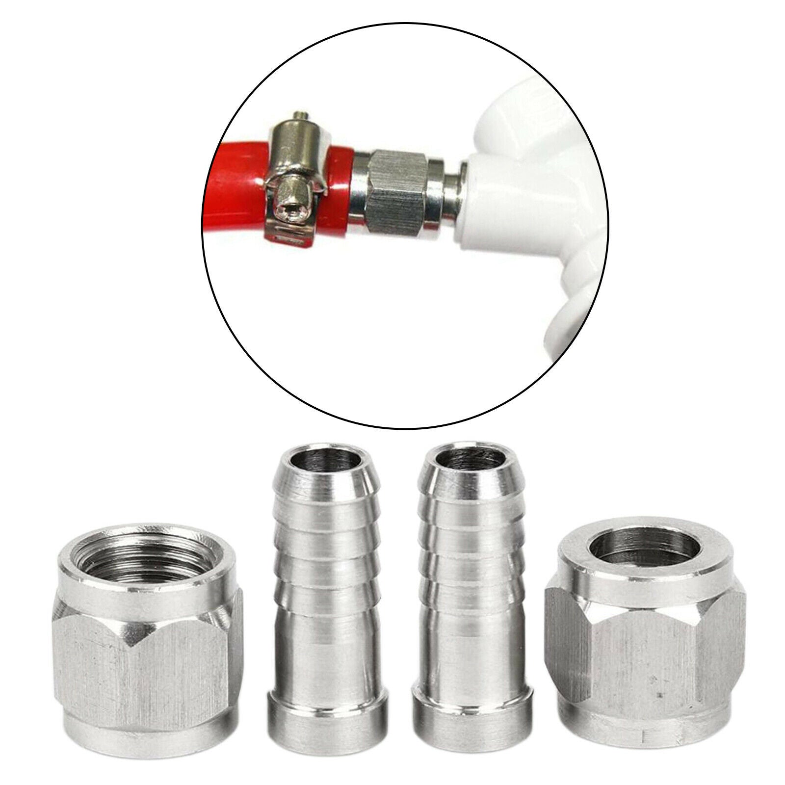 Steel Ball Lock Disconnects Kit Gas Connectors Brewing Wine Making Tools